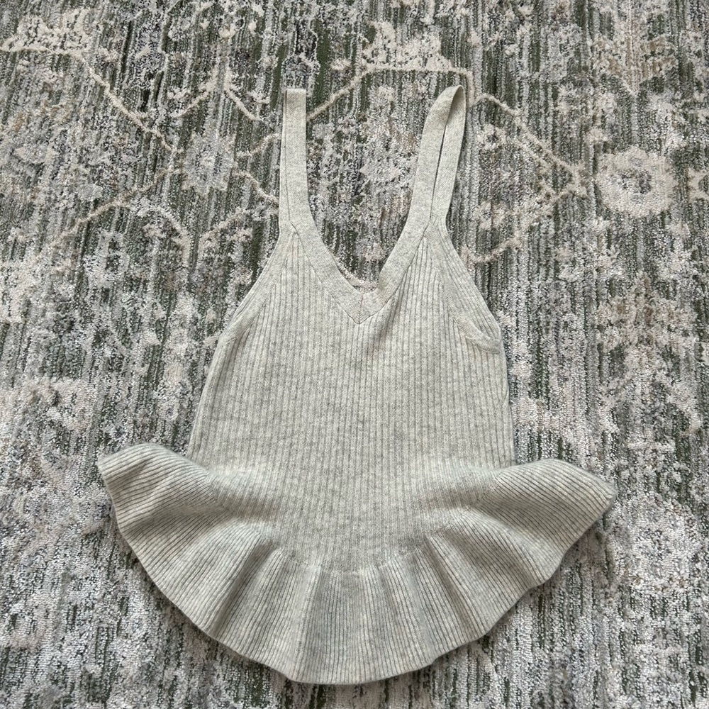 Peplum Knit Women's Top